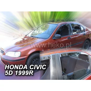   Heko 4-dielne deflektory okien Honda Civic 5-dverový hatchback/kombi 1995-2000 (17109)