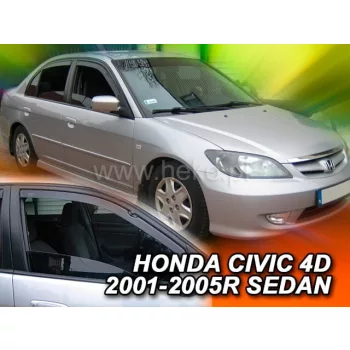   Heko 2-dielne deflektory okien Honda Civic 4-dverový sedan 2001-2005 (17111)