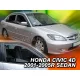 Heko 2-dielne deflektory okien Honda Civic 4-dverový sedan 2001-2005 (17111)