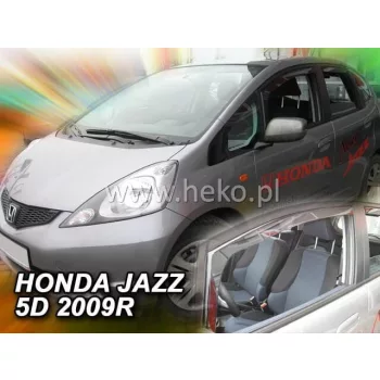   Heko 2-dielne deflektory okien Honda Jazz 5-dverový hatchback 2008- (17149)