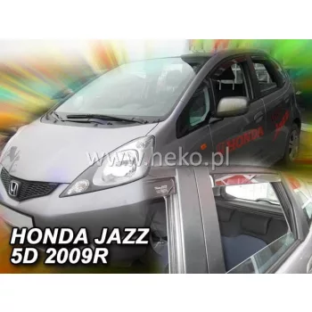   Heko 4-dielne deflektory okien Honda Jazz 5-dverový hatchback 2008- (17150)