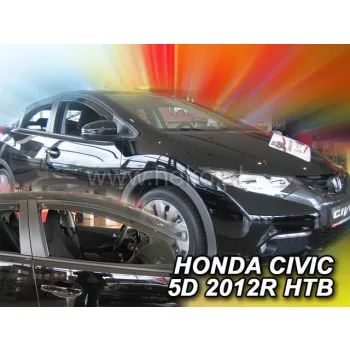   Heko 2-dielne deflektory okien Honda Civic 5-dverový hatchback 2012- (17162)