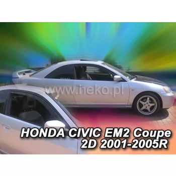   Heko 2-dielne deflektory okien Honda Civic EM2 5-dverový coupe 2001-2005 (17165)