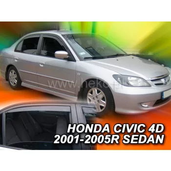   Heko 4-dielne deflektory okien Honda Civic 4-dverový sedan 2001-2005