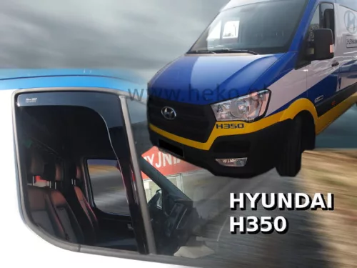 Heko 2-dielne deflektory okien Hyundai H-350 4-dverový VAN 2015- (17214)