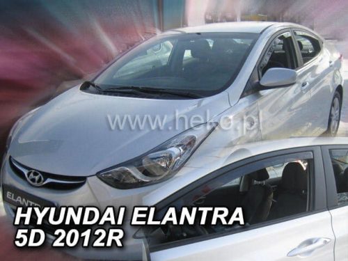 Heko 2 dielny deflektor Hyundai Elantra 4 dverový sedan 2010- (17269)