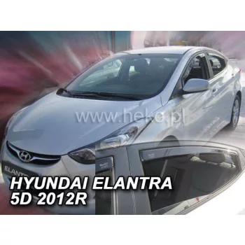   Heko 4 dielny deflektor Hyundai Elantra 4 dverový sedan 2010-