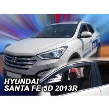   Heko 2 dielny deflektor Hyundai Santa Fé 5 dverový 2013- (17279)