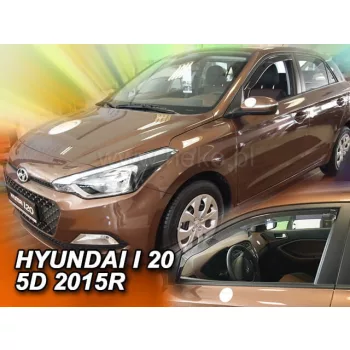   Heko 2 dielny deflektor Hyundai i20/Active/Classic/Comfort/prémium 5 dverový 2015- (17282)