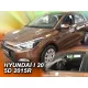 Heko 2 dielny deflektor Hyundai i20/Active/Classic/Comfort/prémium 5 dverový 2015- (17282)
