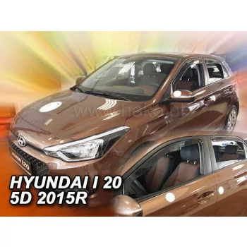   Heko 4 dielny deflektor Hyundai i20/Active/Classic/Comfort/prémium 5 dverový 2015- (17283)