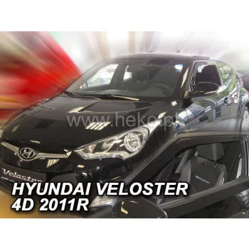   Heko 2 dielny deflektor Hyundai Veloster (3/4)a. 2011- Anglická verzia (17296)