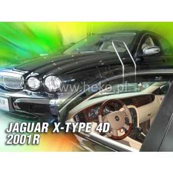   Heko 2 viaczložkový Deflektor vetra Jaguar X-Type 4-dverový sedan 2001-2003, Jaguar X-Type 4-dverový sedan 2004-