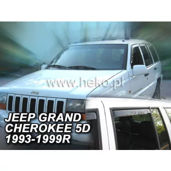   Heko 4 dielny deflektor Jeep Grand Cherokee 5 dverový 1992-1999 (19106)