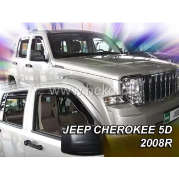   Heko 2 dielny deflektor Jeep Cherokee 5 dverový 2008- (19120)