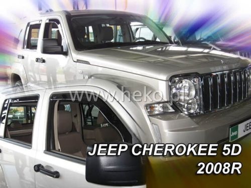 Heko 4 dielny deflektor Jeep Cherokee 5 dverový 2008- (19121)