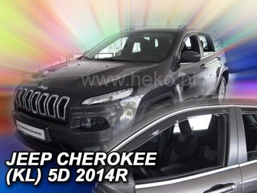 Heko 2 dielny deflektor Jeep Cherokee 5 dverový 2014- (19124)