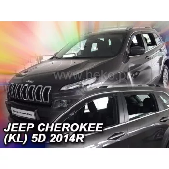   Heko 4 dielny deflektor Jeep Cherokee 5 dverový 2014- (19125)