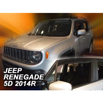   Heko 2 dielny deflektor Jeep Renegade 5 dverový SUV 2015- (19126)