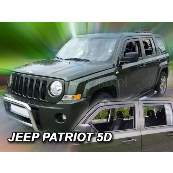   Heko 4 dielny deflektor Jeep Patriot 5 dverový 2006- (19129)