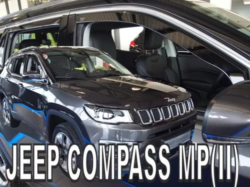 Heko 4-dielne deflektory okien Jeep Compass 2017-(19131)