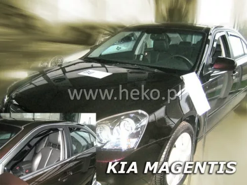 Heko 4-dielne deflektory okien KIA Magentis 4-dverový sedan 2006- (20132)
