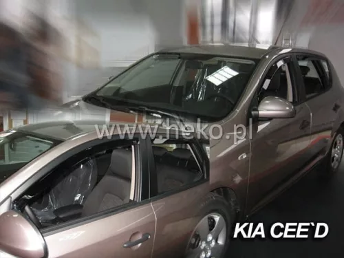 Heko 4-dielne deflektory okien KIA Cee d 5-dverový hatchback 2007-2012, KIA Cee d 5-dverový kombi 2007-201