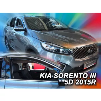   Heko 2-dielne deflektory okien KIA Sorento 5-dverový SUV 2015- (20166)