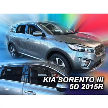   Heko 4-dielne deflektory okien KIA Sorento 5-dverový SUV 2015- (20167)