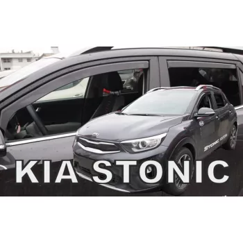   Heko 4-dielne deflektory okien Kia Stonic 5-dverový HB 2017- (20179)