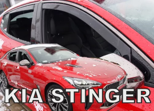 Heko 4-dielne deflektory okien KIA Stinger 4-dverový 2017- (20181)