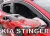 Heko 4-dielne deflektory okien KIA Stinger 4-dverový 2017- (20181)