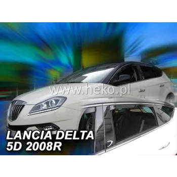   Heko 4 dielny deflektor Lancia Delta 5 dverový hatchback 2009- (21213)