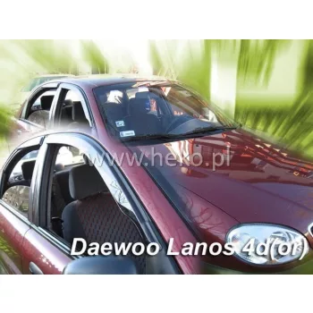   Heko 4 dielny deflektor Daewoo/Chevrolet Lanos 4 dverový sedan 1997-2003 (21418)