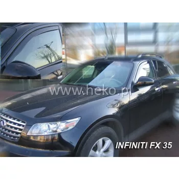   Heko 2-dielne deflektory okien Infinity FX35 5-dverový 2002- (21504)