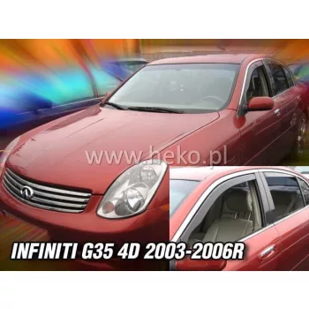   Heko 2-dielne deflektory okien Infinity G 4-dverový 2003-2006 (21507)