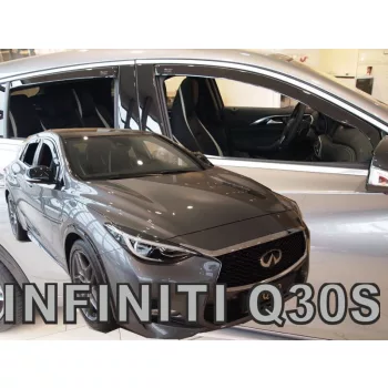   Heko 4 dielny deflektor Infiniti Q30 S 5 dverový+ha 2015-2019 (21512)
