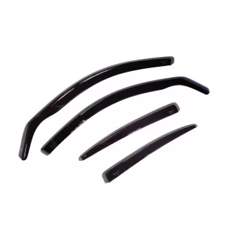   Heko 4-dielne deflektory okien Mazda 626 4-dverový sedan 1998-2002, Mazda 626 5-dverový hatchback 1998-200