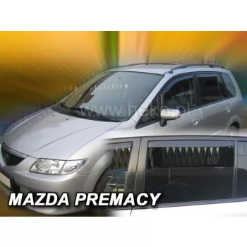   Heko 4-dielne deflektory okien Mazda Premacy 5-dverový 2004-