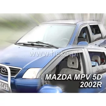   Heko 2-dielne deflektory okien Mazda MPV 5-dverový 2000-2003 (23136)