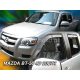 Heko 4 dielny deflektor Mazda BT 50 4 dverový crew cab 2007- , Mazda BT 50 4 dverový double cab 2007- (