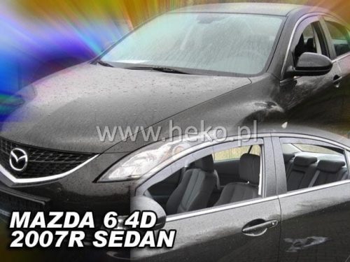 Heko 4 dielny deflektor Mazda 6 4 dverový sedan 2008-2013 (23146)