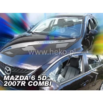   Heko 4-dielne deflektory okien Mazda 6 5-dverový kombi 2008-2013 (23147)