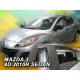 Heko 4 dielny deflektor Mazda 3 4 dverový sedan 2009- (23153)