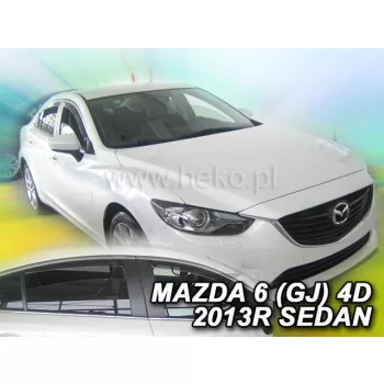   Heko 4-dielne deflektory okien Mazda 6 4-dverový sedan 2013- (23160)