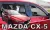Heko 4-dielne deflektory okien Mazda CX5 5-dverový 2017- (23170)