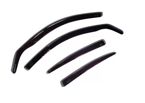 Heko 4-dielne deflektory okien Peugeot 207 5-dverový hatchback 2009-2012 (26128)