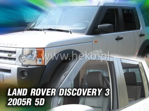 Heko 4-dielne deflektory okien Land Rover Discovery III/IV 5-dverový 2004-2009 (27223)