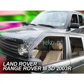   Heko 2-dielne deflektory okien Land Rover Range Rover 5-dverový 2002-, Land Rover Range VOUGE 5-dverový 2007-