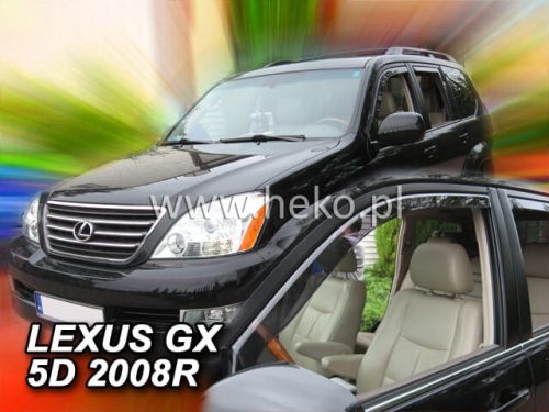 Heko 2 dielny deflektor Lexus GX 5 dverový sedan 2004-2009 (30012)